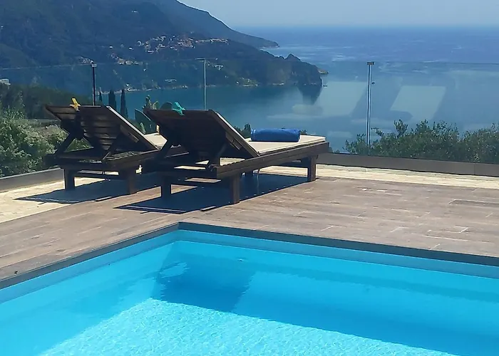 Vardia-amazing Seaviews With Heated Pool Sinarádes