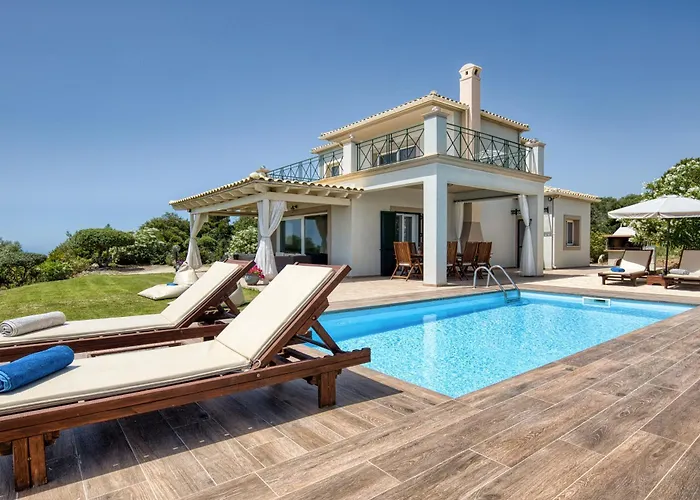 Villa Vardia-amazing Seaviews With Heated Pool *
