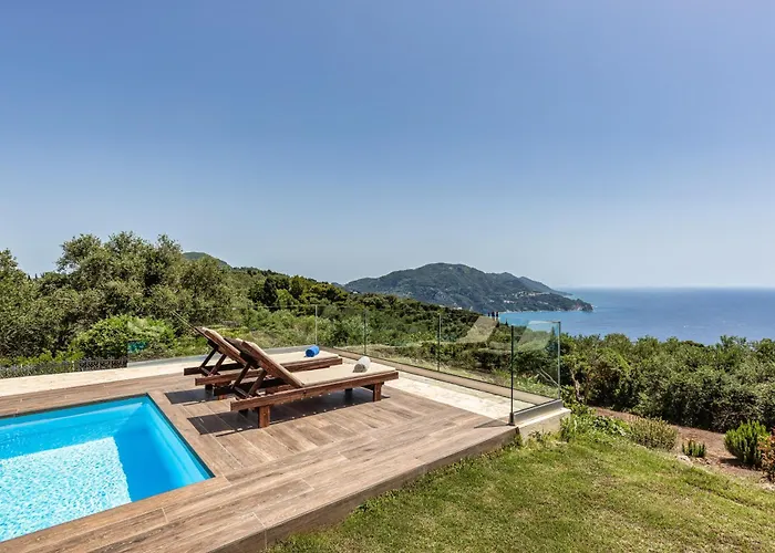 Vardia-amazing Seaviews With Heated Pool Villa Sinarádes