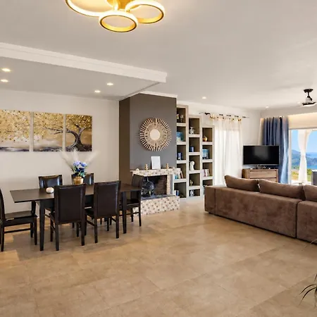 Vardia-amazing Seaviews With Heated Pool Villa Sinarádes