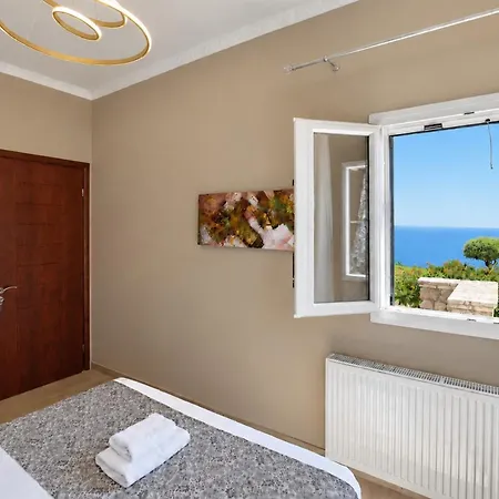 Villa Vardia-amazing Seaviews With Heated Pool