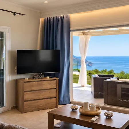 Villa Vardia-amazing Seaviews With Heated Pool *