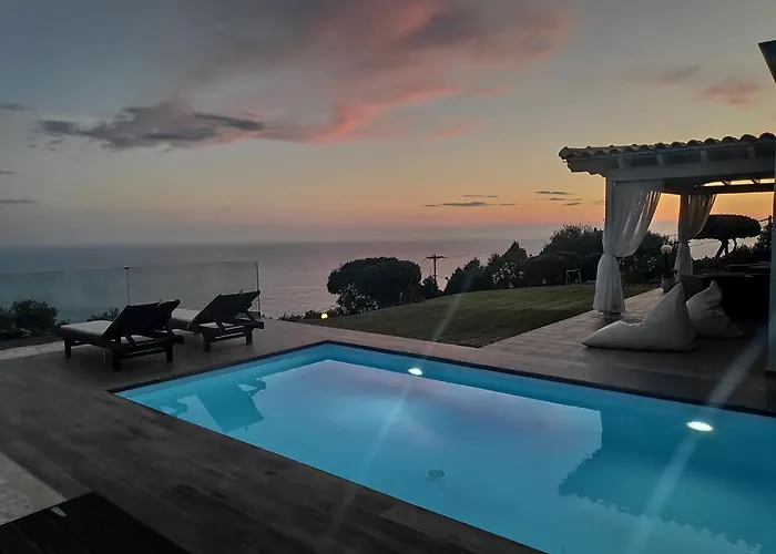 빌라 Vardia-amazing Seaviews With Heated Pool *